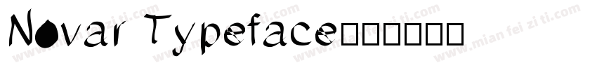 Novar Typeface字体转换
